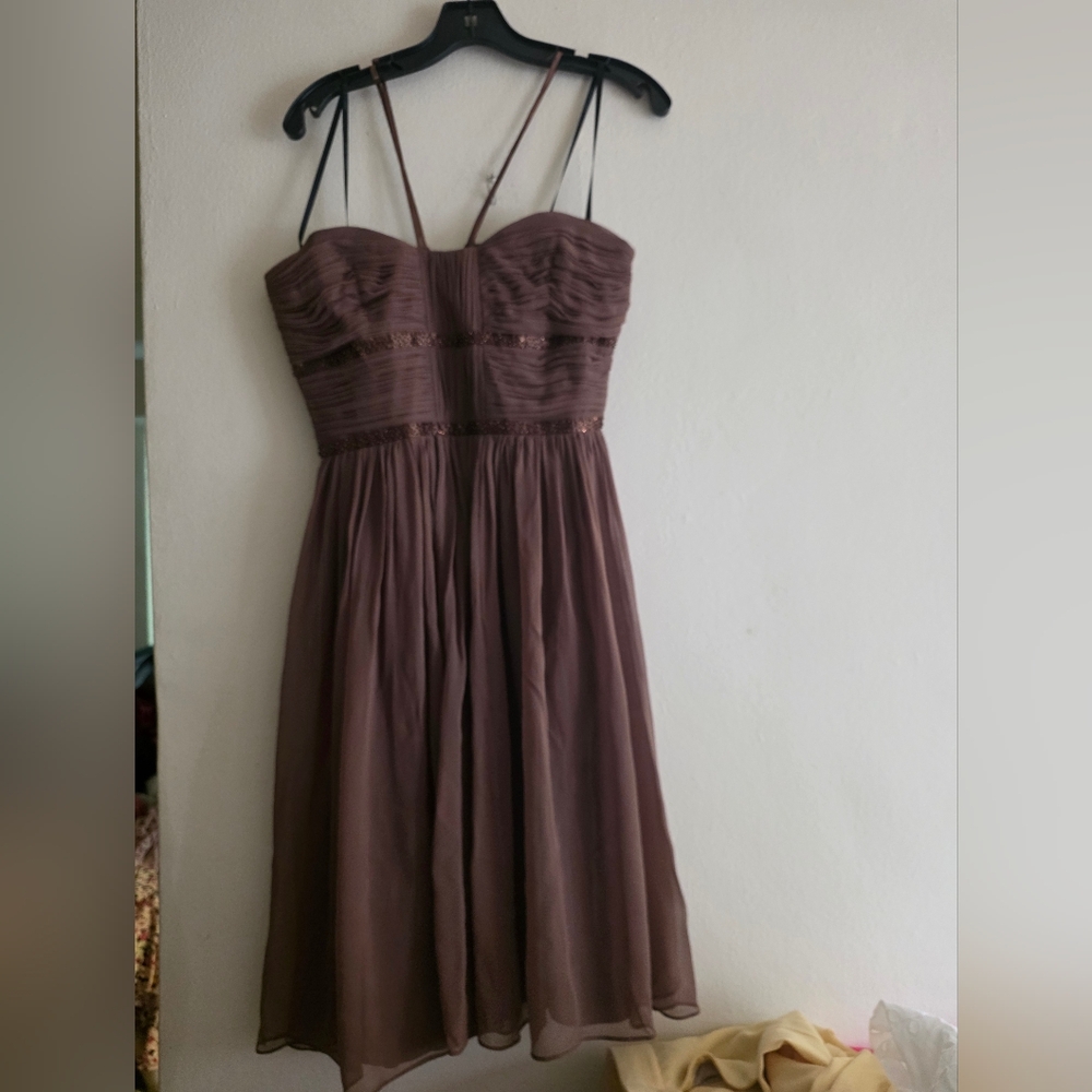Laundry by Shelli Segal Cocktail silk Dress Sz 8 NWOT - Picture 4 of 13